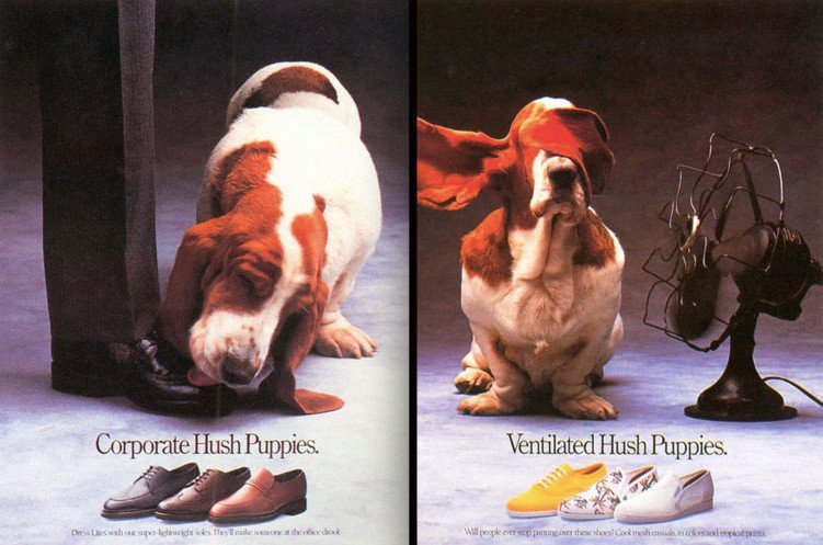 hush puppies anos 90